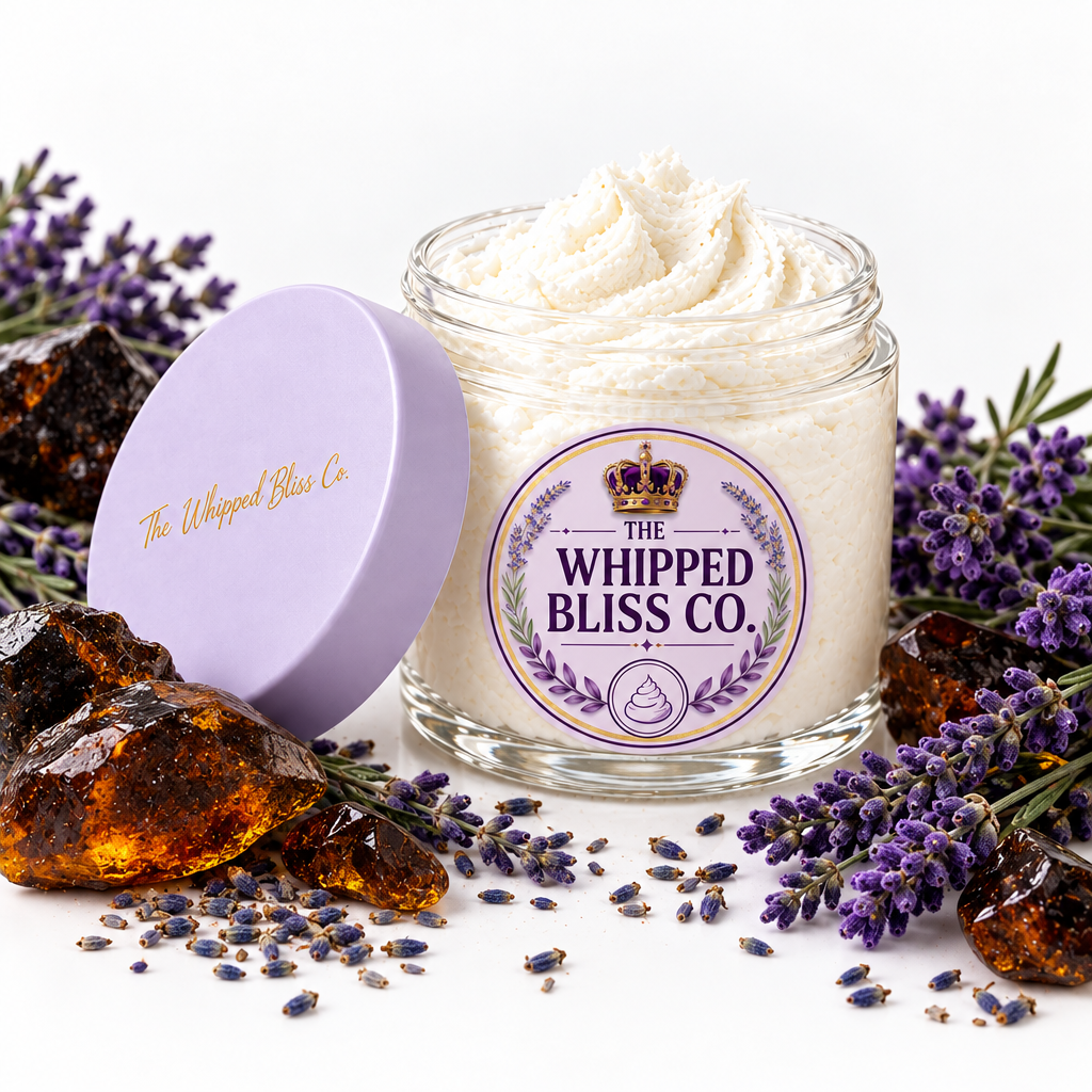 Black Amber and Lavender Body Butter