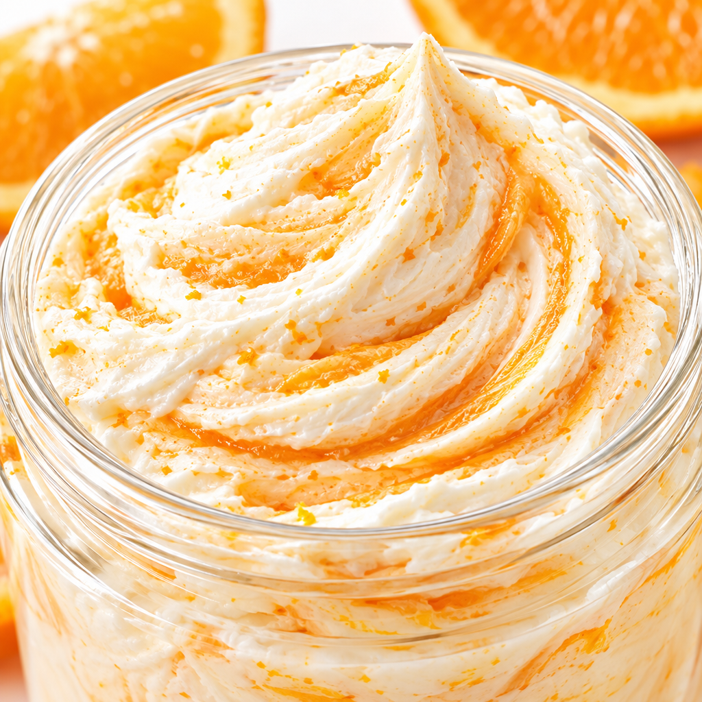 Orangesicle Body Butter texture close-up