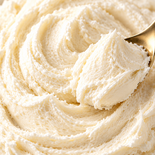 Black Amber and Lavender Body Butter texture close-up