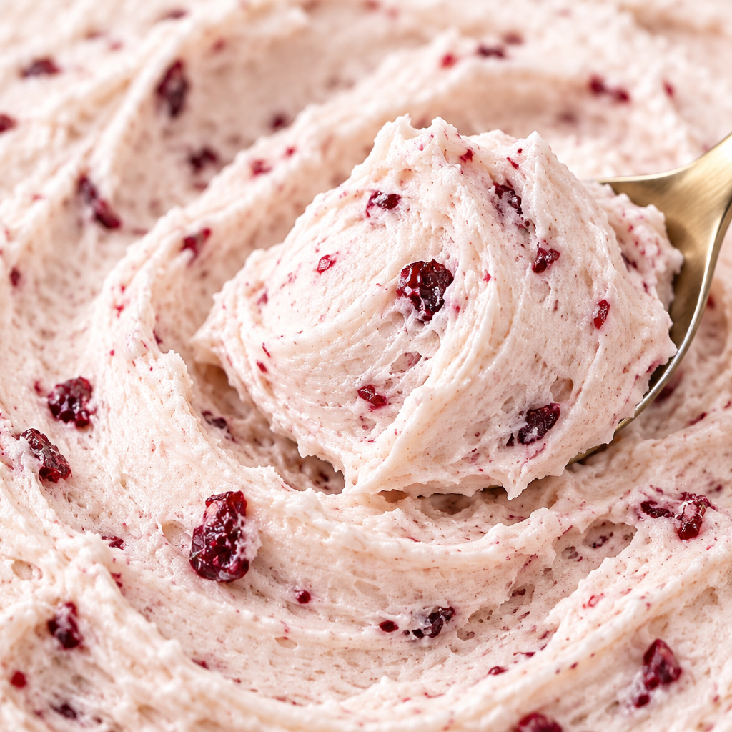 Cranberry Harvest Body Butter texture close-up