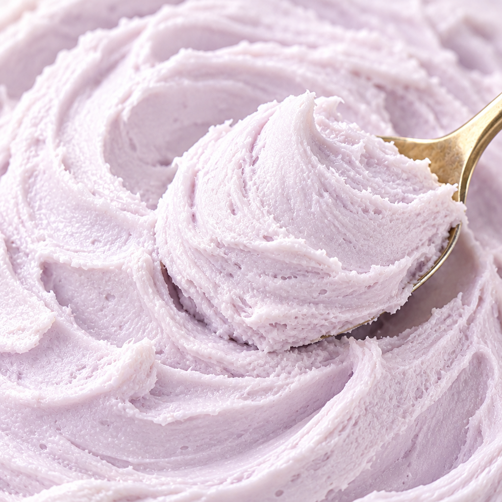 Velvet Lavender and Rose Body Butter texture close-up