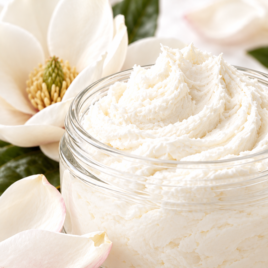 Magnolia Body Butter texture close-up