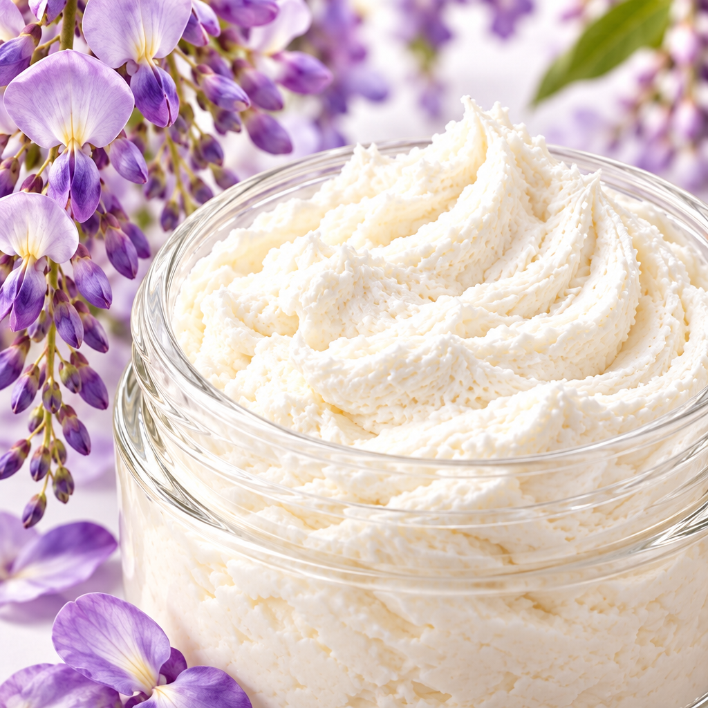Wisteria Body Butter texture close-up
