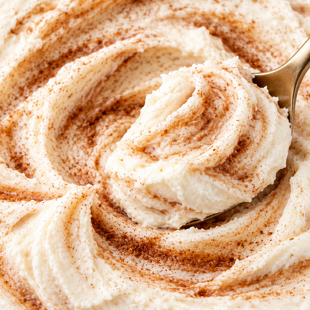 Cinnamon Swirl Body Butter texture close-up