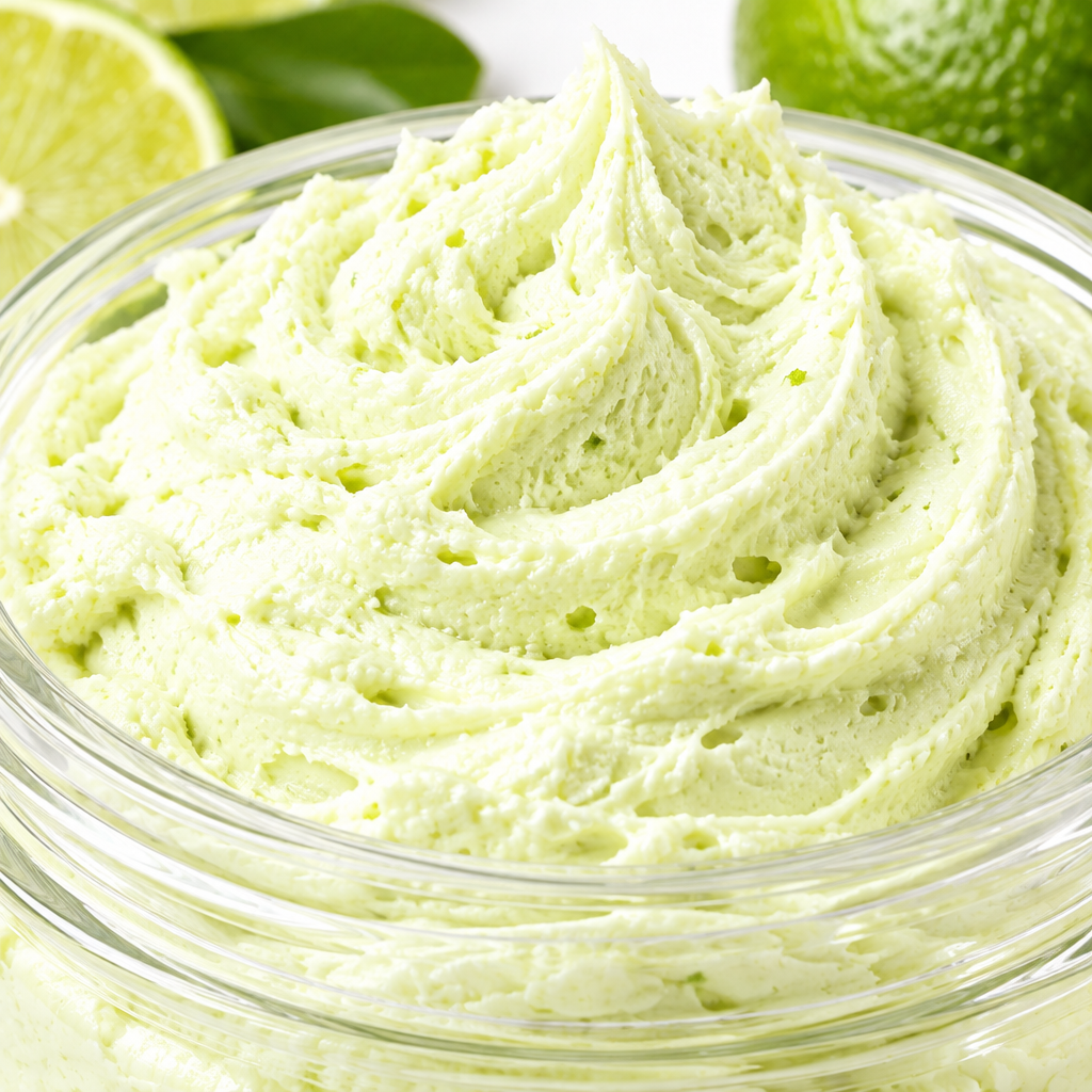 Lime Body Butter texture close-up