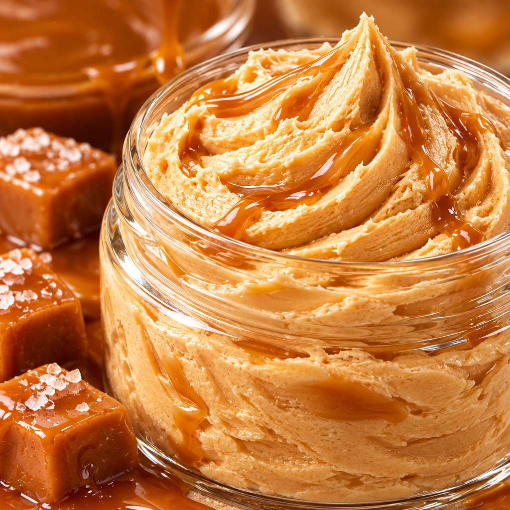 Caramel Body Butter texture close-up