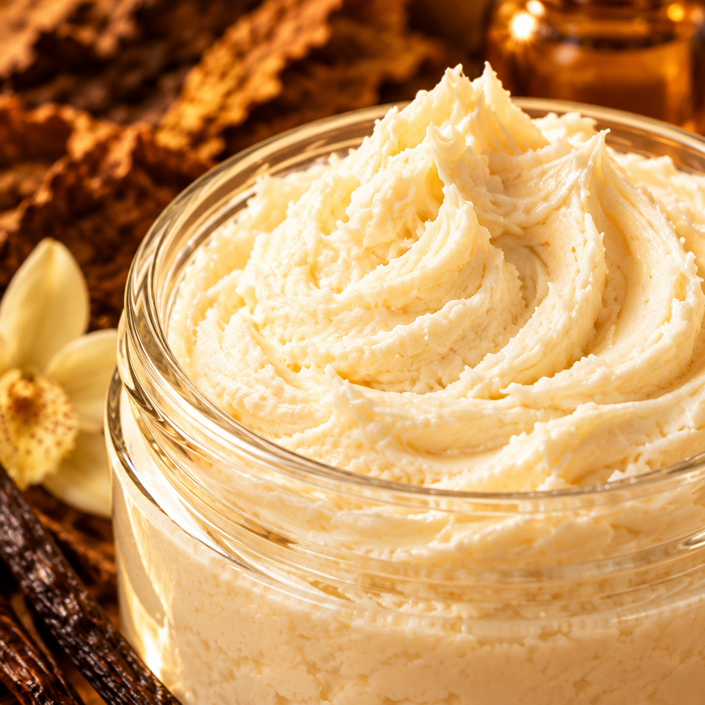 Sweet Tobacco Body Butter texture close-up