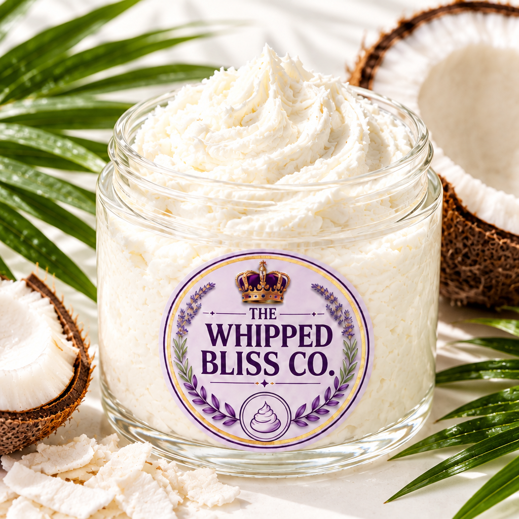 Coconut Body Butter texture close-up