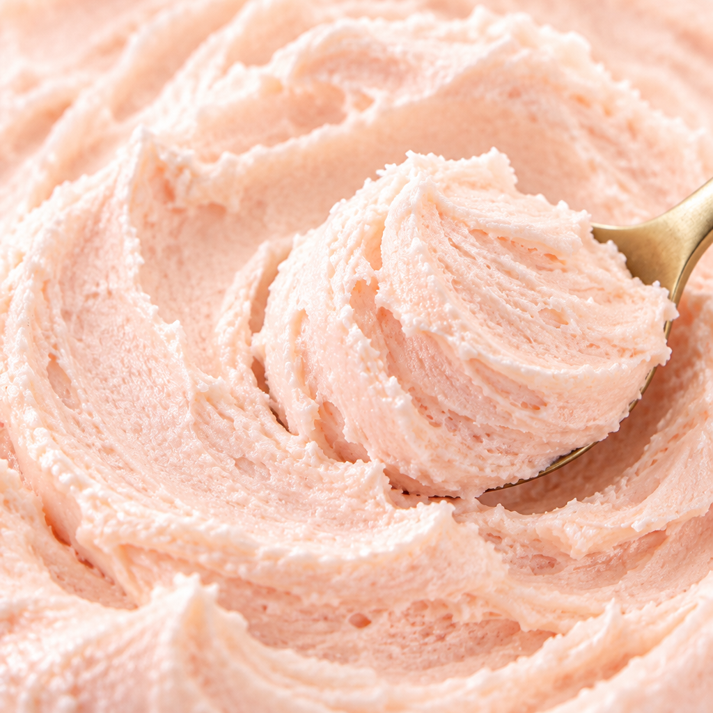 Peach Body Butter texture close-up