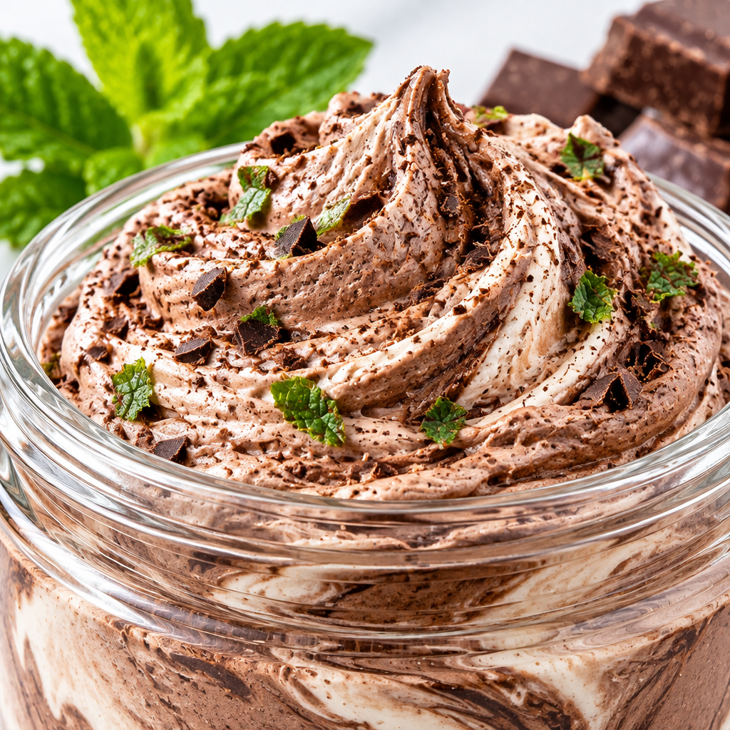 Chocolate Mint Body Butter texture close-up